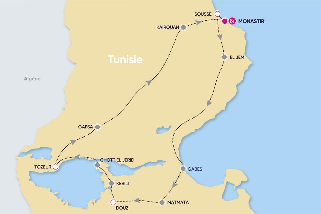 Jour 1 : France – Sousse